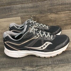 Saucony Grid Cohesion  Running Shoes (S10420-7)Gray Pink Womens Size 10